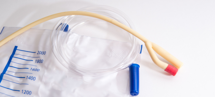 Catheter en urinezak