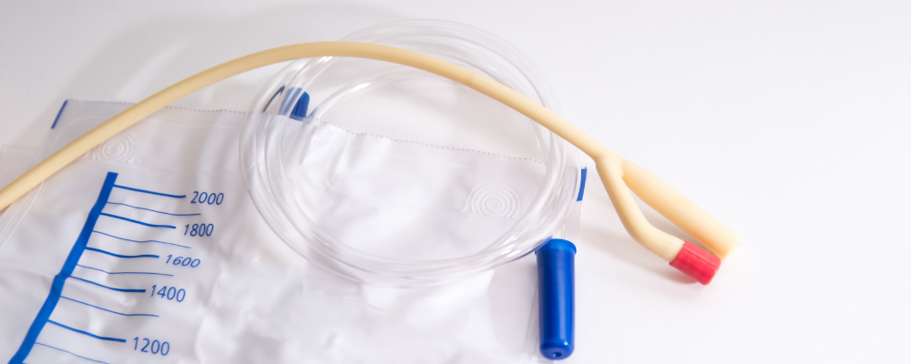 Catheter en urinezak